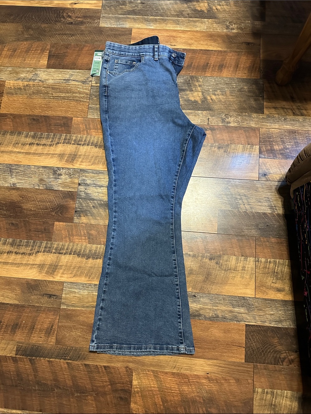Terra & Sky Dark Blue Flare Jeans